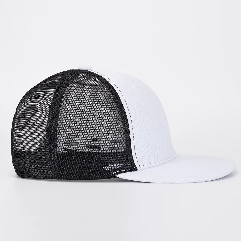 Customizable Classic Snapback Meshback Trucker Cap CB0006