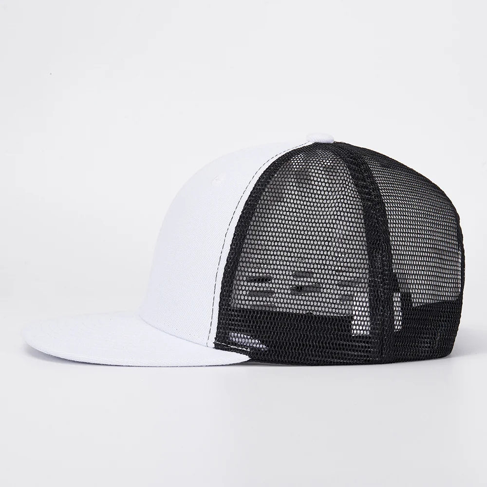 Customizable Classic Snapback Meshback Trucker Cap CB0006