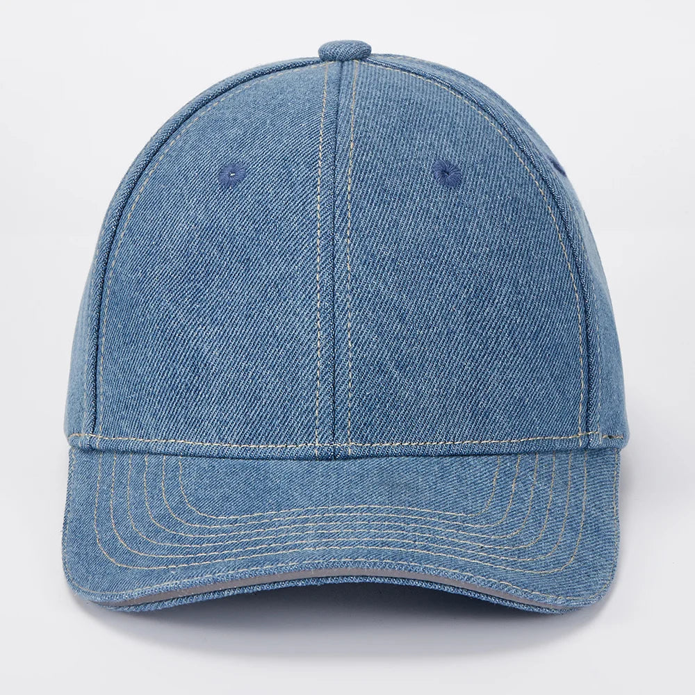 Customizable Classic Denim Baseball Cap CB0008